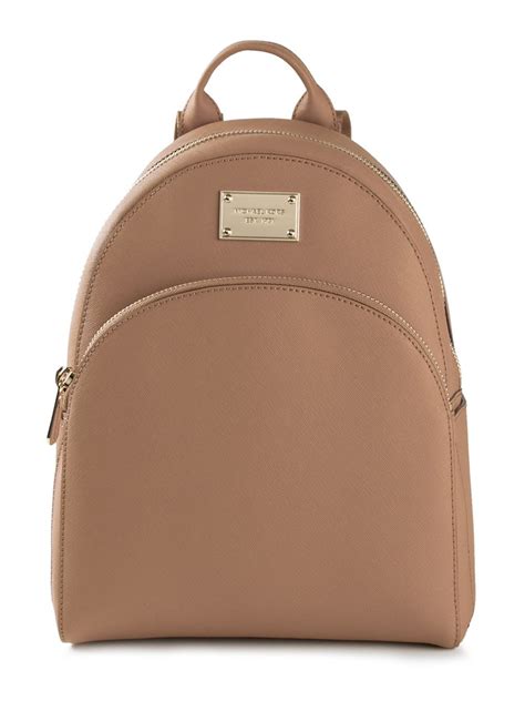 michael kors jet set backpack brown